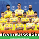 CSK Team 2023 Players List
