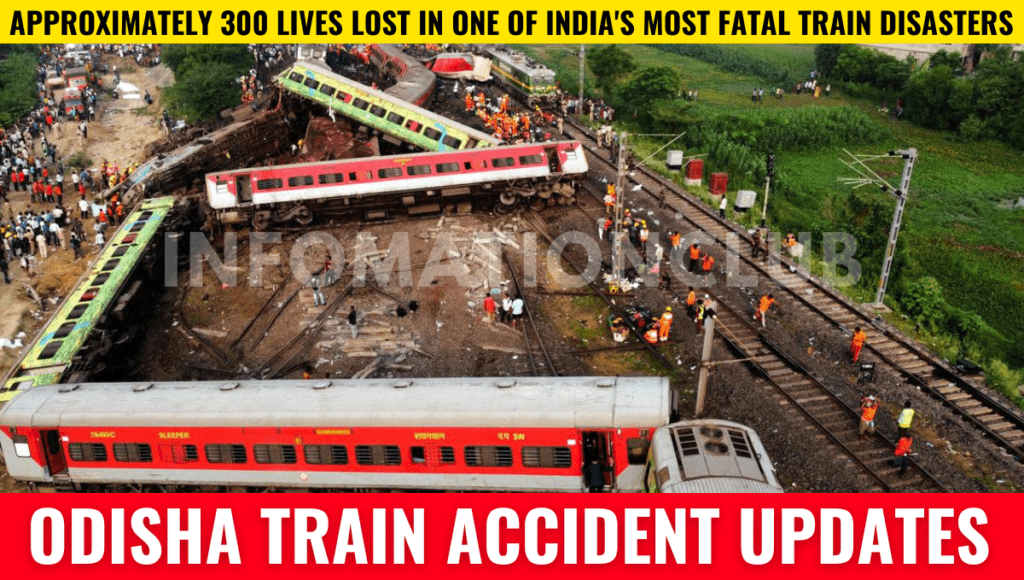 Approximately 300 lives lost in one of India's most fatal train disasters- Odhisha train accident